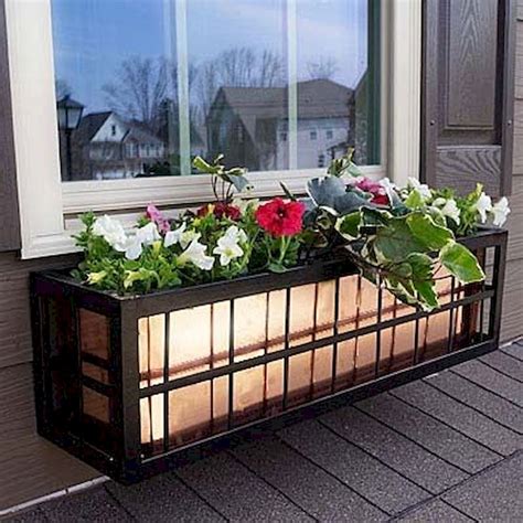 steel window flower boxes|unique window flower box ideas.